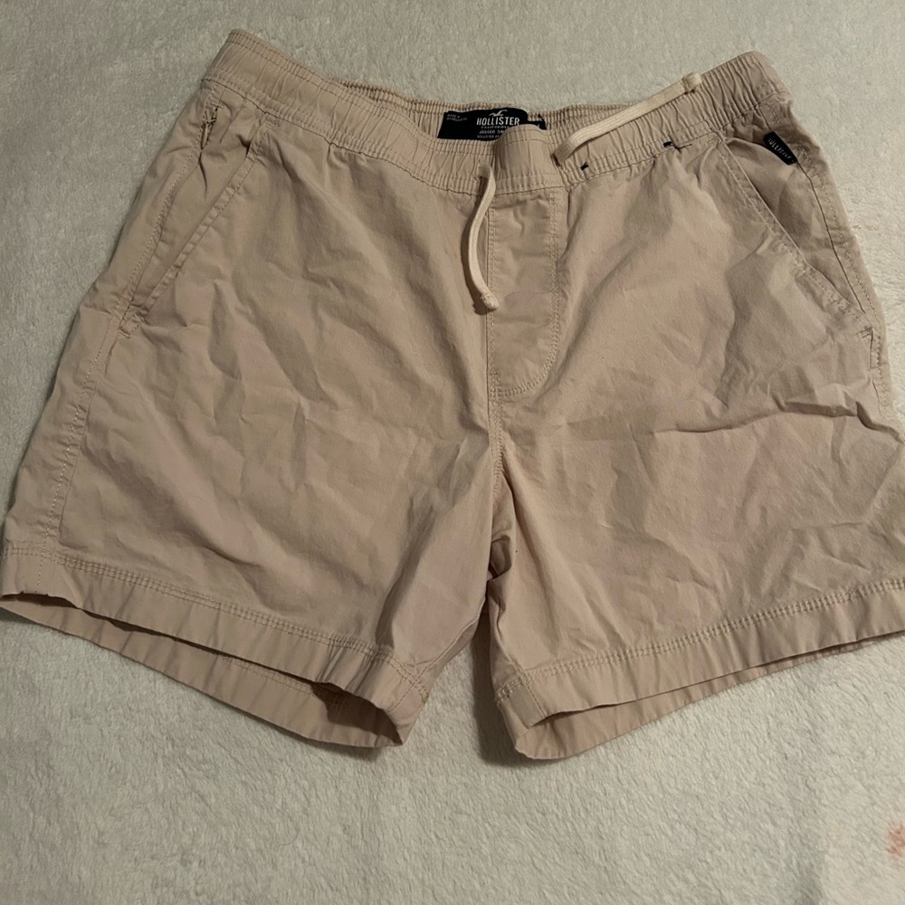 Hollister men’s Cream/Beige Shorts sz M